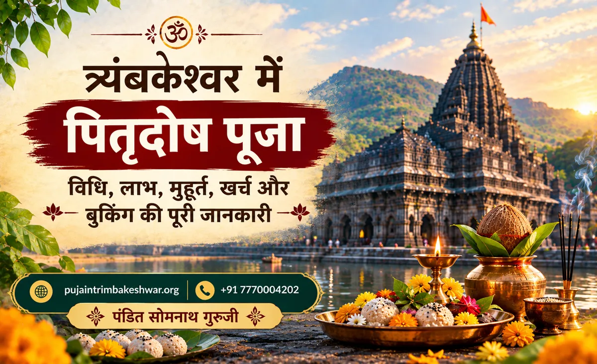त्र्यंबकेश्वर में पितृदोष पूजा: विधि, लाभ, मुहूर्त, खर्च और बुकिंग की पूरी जानकारी